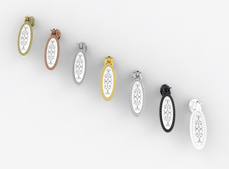 Мебельная ручка-капля TL 3.60298 - TL 3.60300