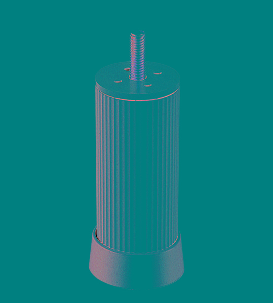 Мебельная опора рифленая TL 6.42311-TL 6.42315